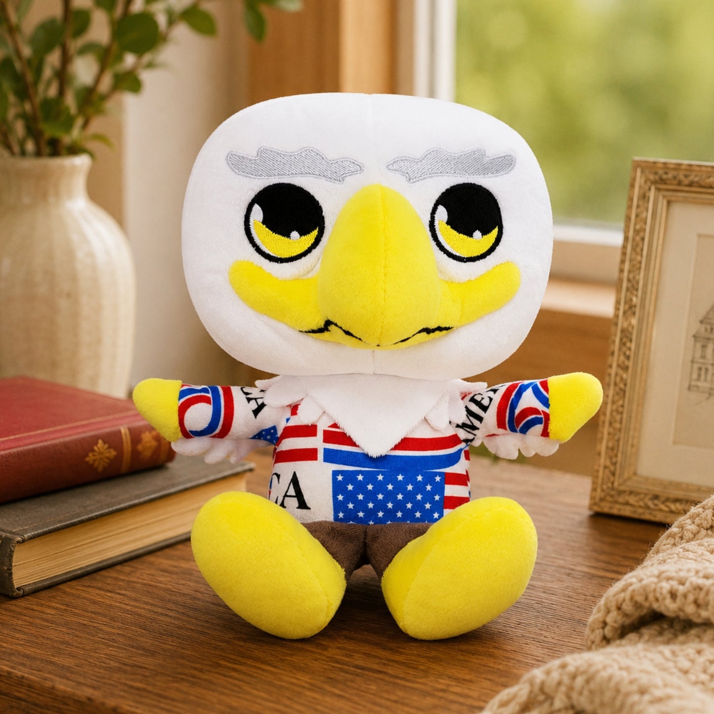 America 250 Midori Chibi American Eagle 8" Plushie