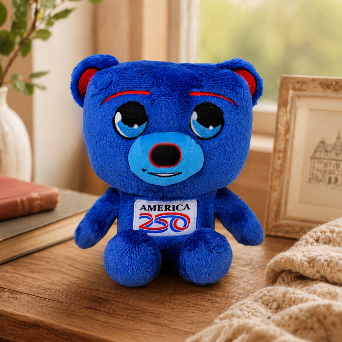 America 250 Midori Chibi Patriotic Bear 8" Plushie