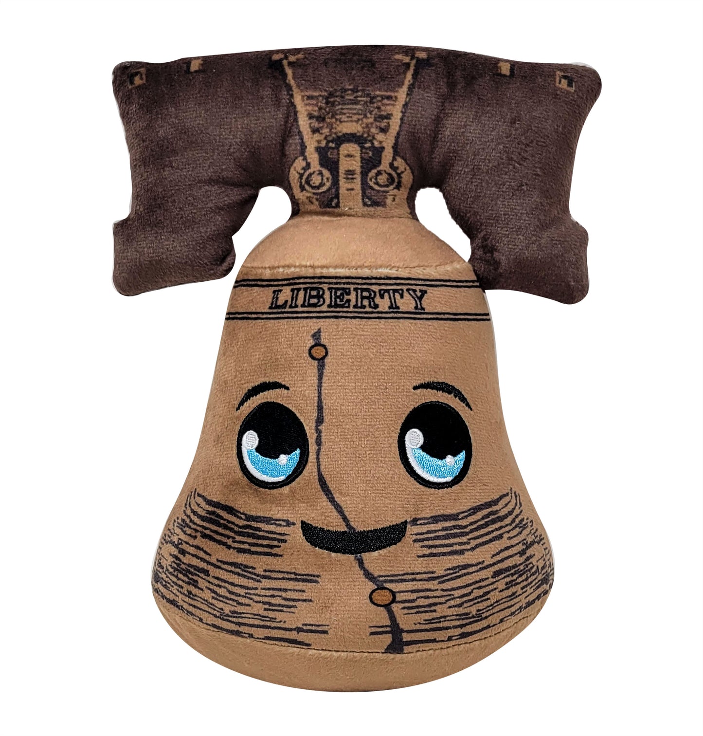 Grovii x America 250 – Midori Chibi Liberty Bell Plushie (8”) | Super Soft & Sustainable
