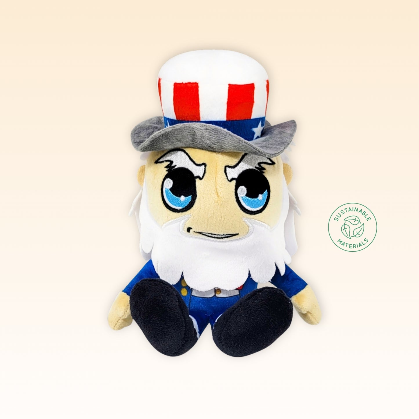 America 250 Midori Chibi Uncle Sam 8" Plushie