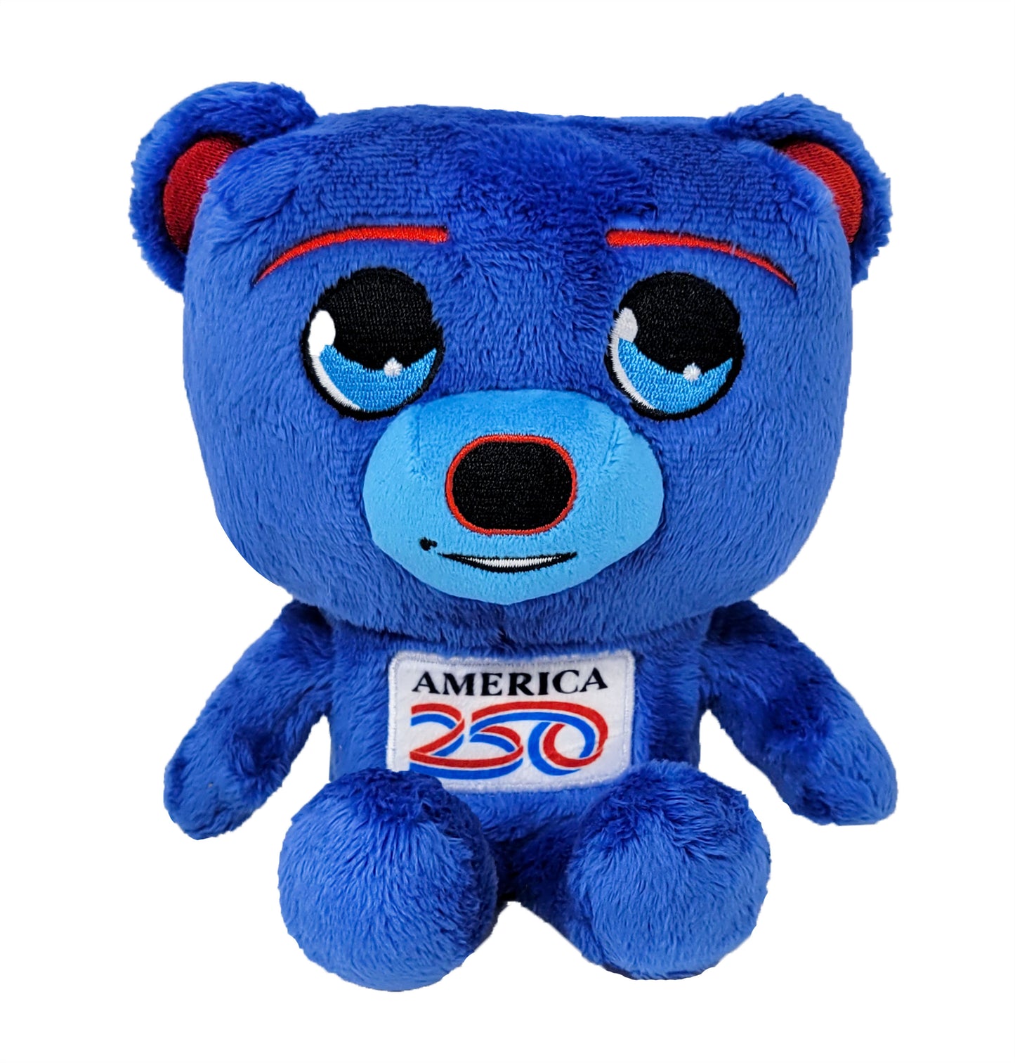Grovii x America 250 – Midori Chibi U.S. Bear Plushie (8”) | Super Soft & Sustainable